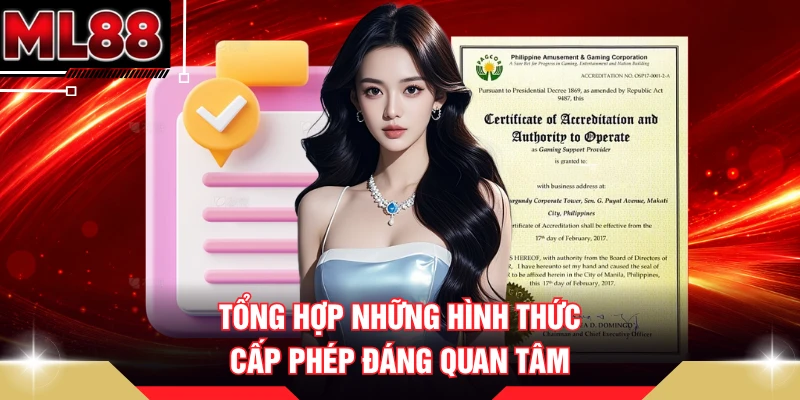 Tổng hợp những hình thức cấp phép đáng quan tâm